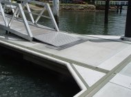 Concrete Pontoon Marina System