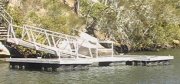 Berowra Water Pontoons Sydney Australia MDS Marien Dock Systems Pty Ltd.